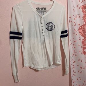 PINK long sleeve pajama shirt